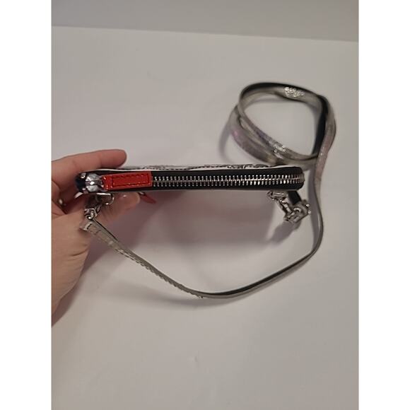 Brighton Crossbody Bag Leather Camera Strike A Pose Mini Card Detachable Strap - Picture 5 of 9